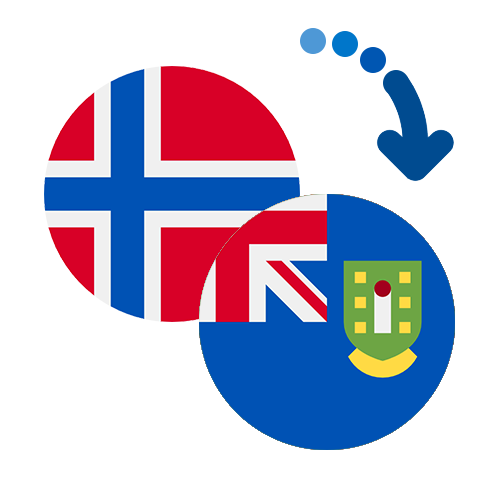 ¿Cómo mandar dinero de Noruega a las Islas Periféricas Menores de EU?