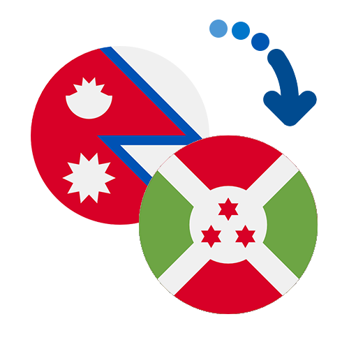 Wie kann man online Geld von Nepal nach Burundi senden?