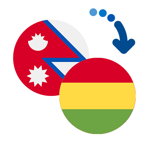 Wie kann man online Geld von Nepal nach Bolivien senden?