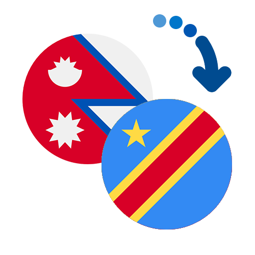Wie kann man online Geld von Nepal nach Kongo senden?