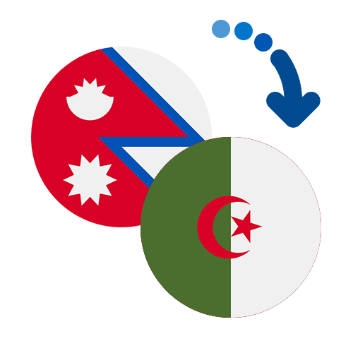 How to send money from Nepal to Algeria