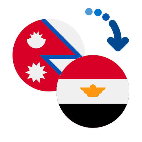 Wie kann man online Geld von Nepal nach Ägypten senden?