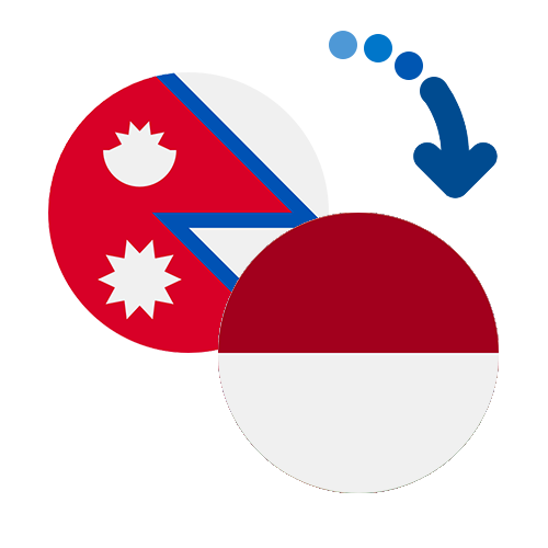 Wie kann man online Geld von Nepal nach Indonesien senden?