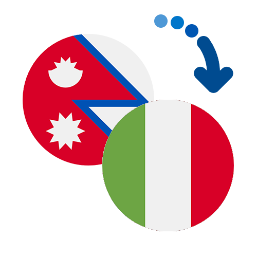 How to send money from Nepal to Italy