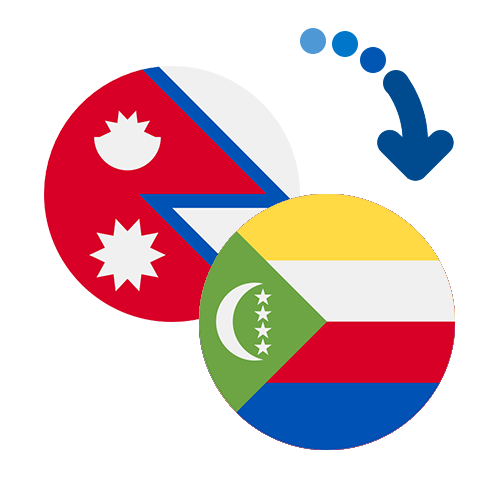Wie kann man online Geld von Nepal auf die Komoren senden?