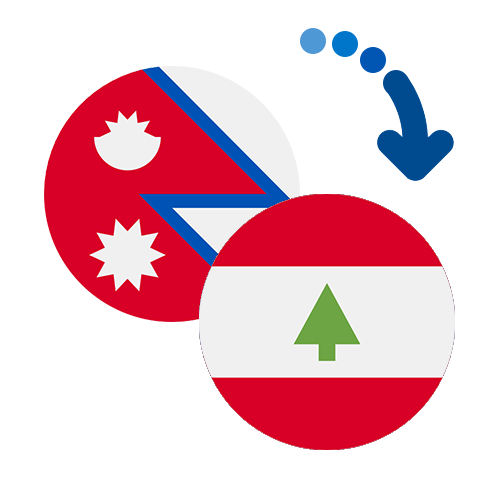 How to send money from Nepal to Lebanon