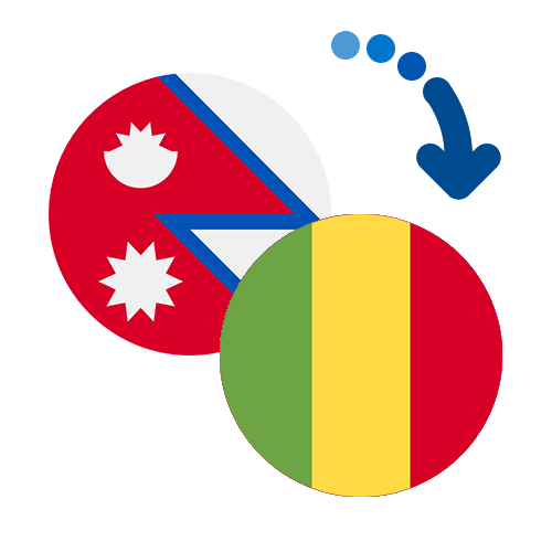Wie kann man online Geld von Nepal nach Mali senden?