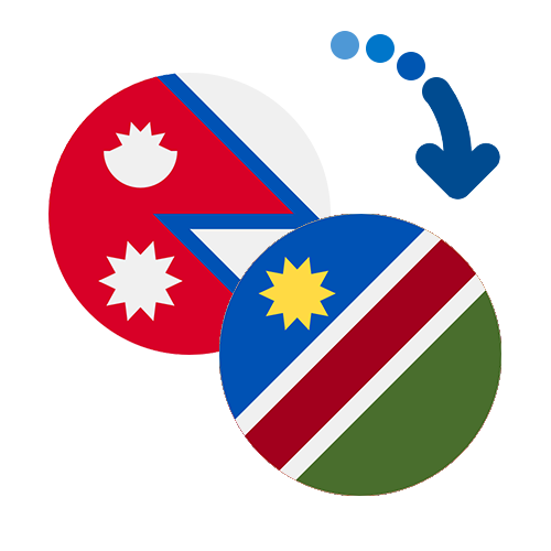 ¿Cómo mandar dinero de Nepal a Namibia?