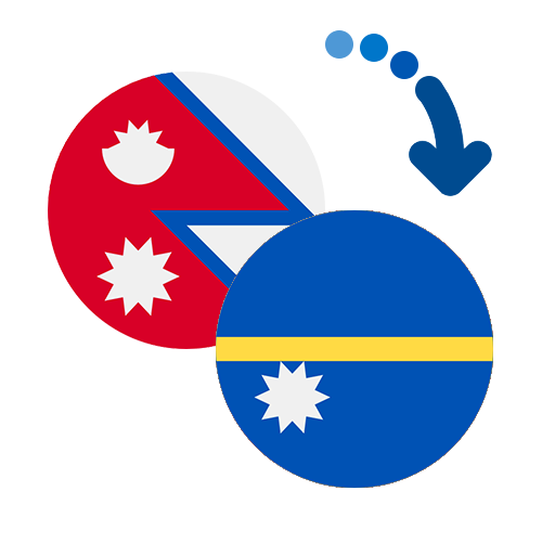 Wie kann man online Geld von Nepal nach Nauru senden?