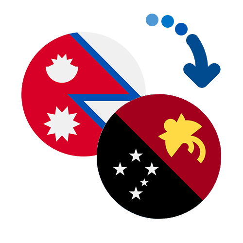 Wie kann man online Geld von Nepal nach Papua-Neuguinea senden?