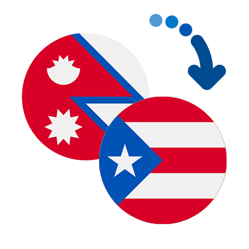 How to send money from Nepal to Puerto Rico