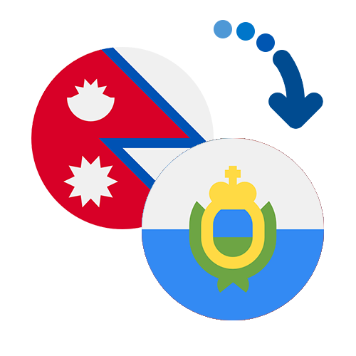 Jak wysłać pieniądze z Nepalu do San Marino online?