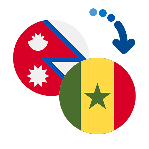 ¿Cómo mandar dinero de Nepal a Senegal?