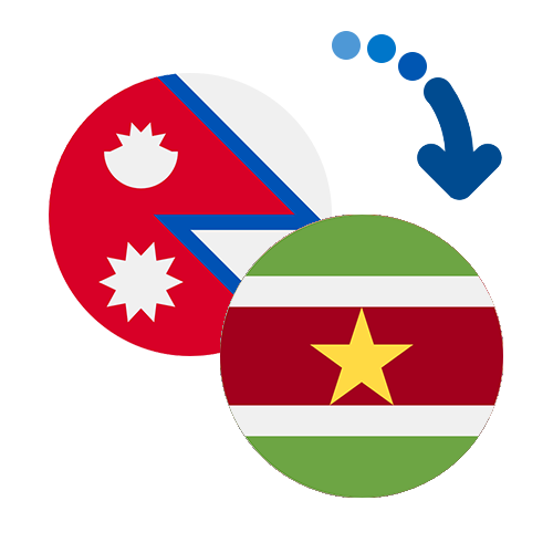How to send money from Nepal to Suriname