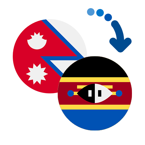 ¿Cómo mandar dinero de Nepal a Suazilandia?