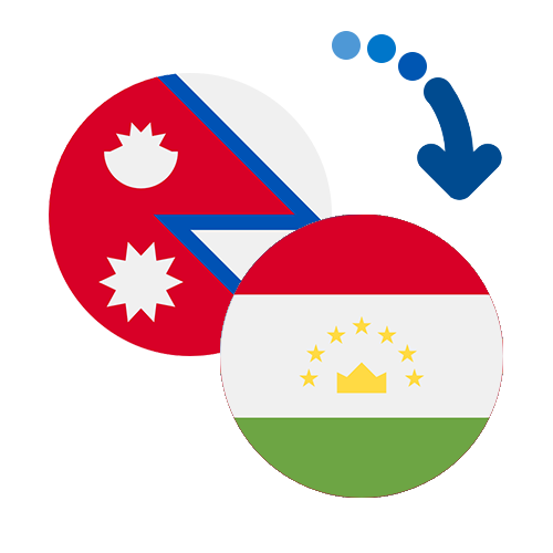 Wie kann man online Geld von Nepal nach Tadschikistan senden?