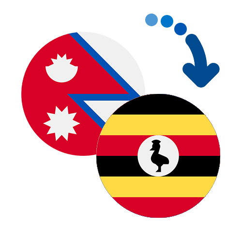 Wie kann man online Geld von Nepal nach Uganda senden?