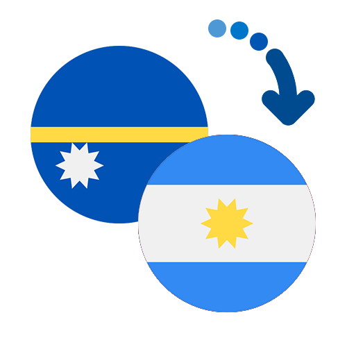 How to send money from Nauru to Argentina