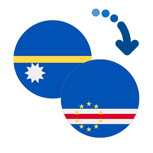 Wie kann man online Geld von Nauru nach Kap Verde senden?