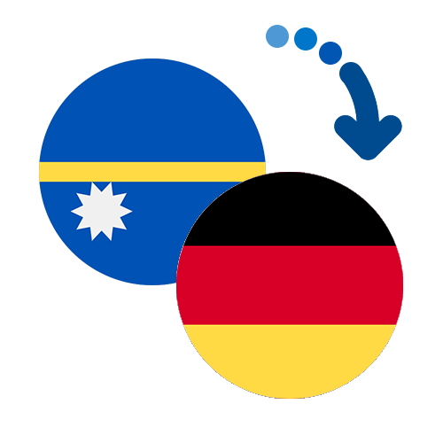 Wie kann man online Geld von Nauru nach Deutschland senden?