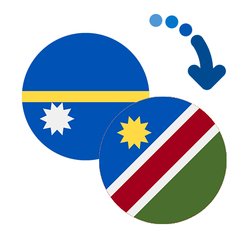 How to send money from Nauru to Namibia