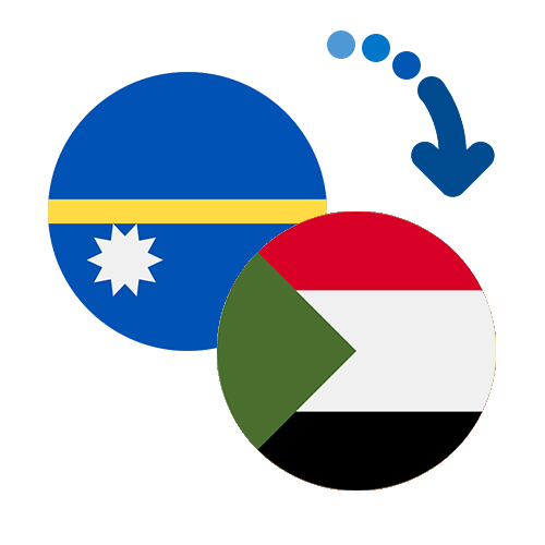 Как перевести деньги из Науру в Судан