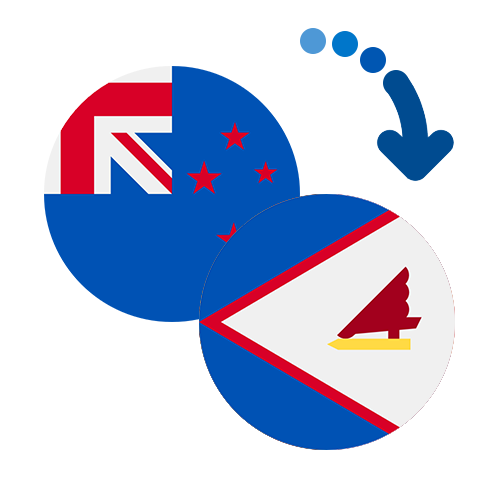 Wie kann man online Geld von Neuseeland nach Amerikanisch-Samoa senden?