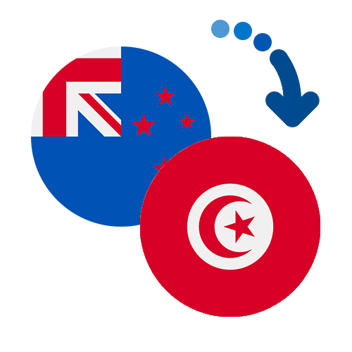 Wie kann man online Geld von Neuseeland nach Tunesien senden?