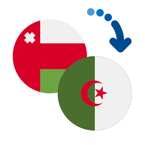 Wie kann man online Geld von Oman nach Algerien senden?