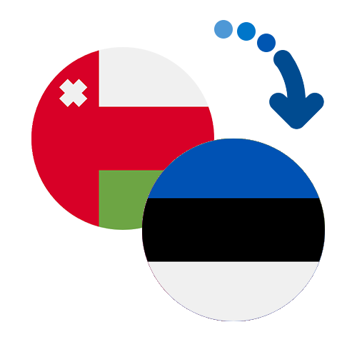 Wie kann man online Geld von Oman nach Estland senden?