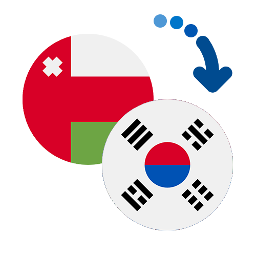 Wie kann man online Geld von Oman nach Südkorea senden?