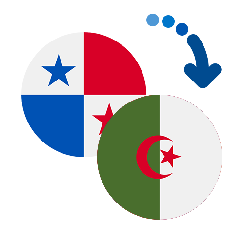 How to send money from Panama to Algeria