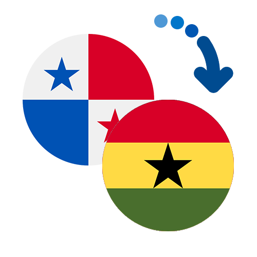 How to send money from Panama to Ghana
