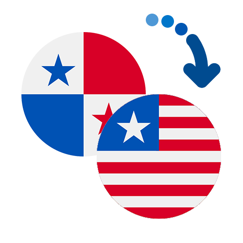 How to send money from Panama to Liberia