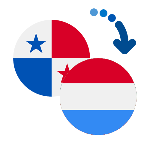 How to send money from Panama to Luxembourg