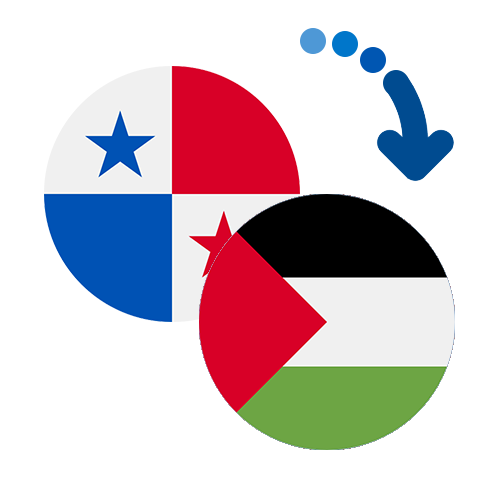 How to send money from Panama to Palestine
