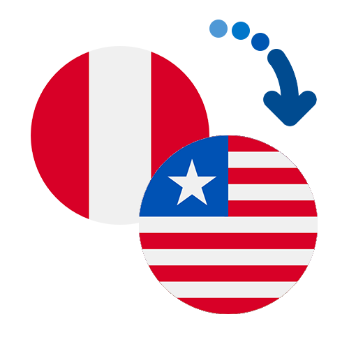 How to send money from Peru to Liberia