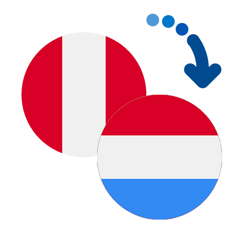 Wie kann man online Geld von Peru nach Luxemburg senden?