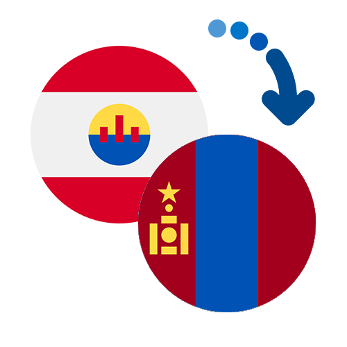 ¿Cómo mandar dinero de la Polinesia Francesa a Mongolia?