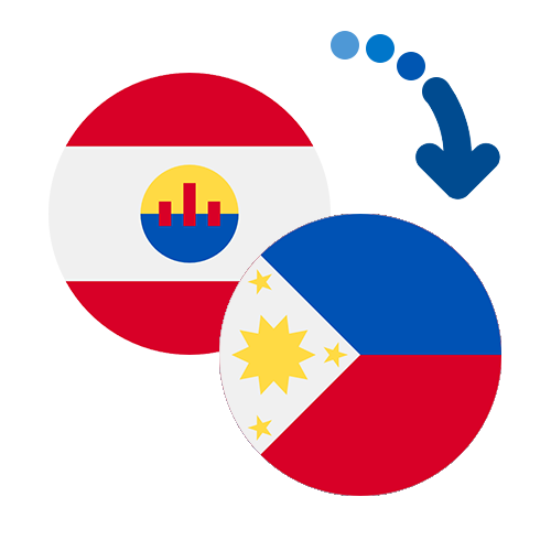 Wie kann man online Geld von Französisch-Polynesien auf die Philippinen senden?