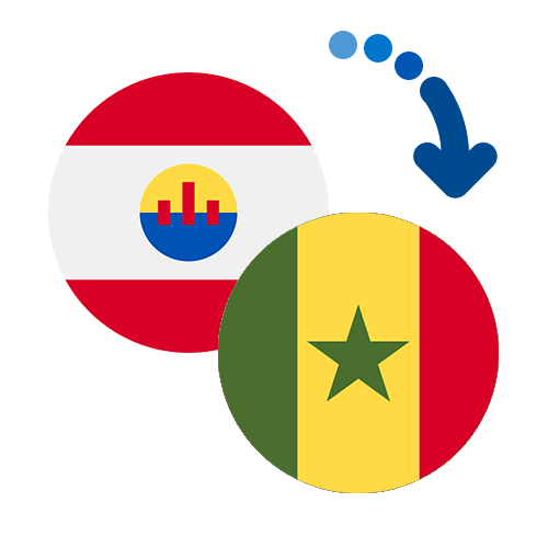 ¿Cómo mandar dinero de la Polinesia Francesa a Senegal?