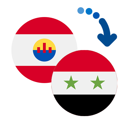 How to send money from French Polynesia to the Syrian Arab Republic
