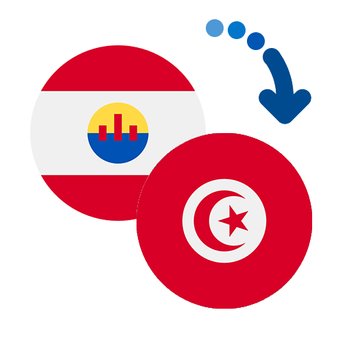 ¿Cómo mandar dinero de la Polinesia Francesa a Túnez?