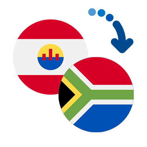 How to send money from French Polynesia to South Africa