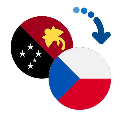 ¿Cómo mandar dinero de Papúa Nueva Guinea a la República Checa?