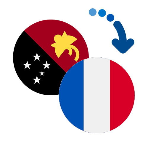 Jak wysłać pieniądze z Papui Nowej Gwinei do Francji online?