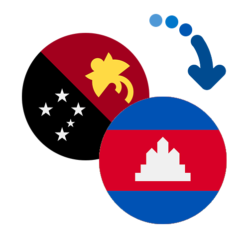 ¿Cómo mandar dinero de Papúa Nueva Guinea a Camboya?