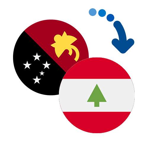 Как перевести деньги из Папуа Новой Гвинеи в Ливан