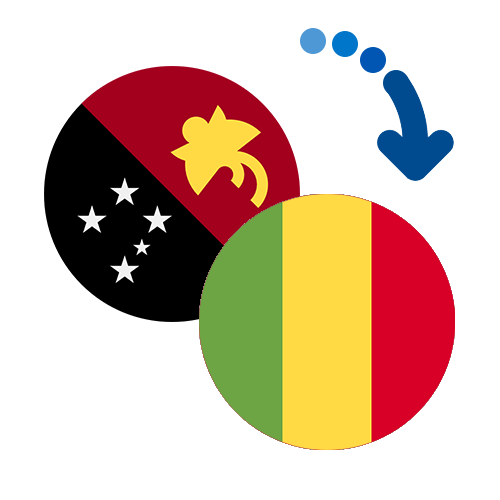 Jak wysłać pieniądze z Papui Nowej Gwinei do Mali online?