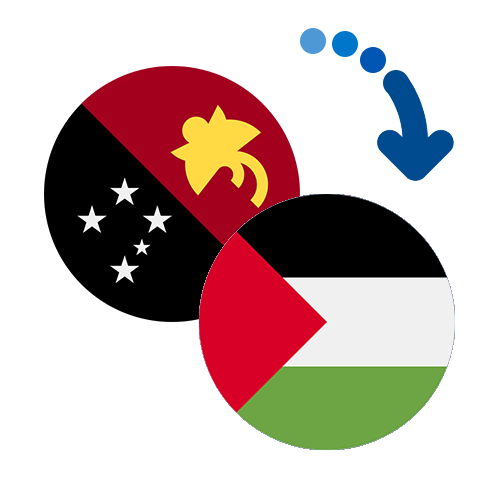 How to send money from Papua New Guinea to Palestine